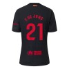 Maillot de Supporter FC Barcelone Frenkie de Jong 21 Extérieur 2024-25 Pour Homme